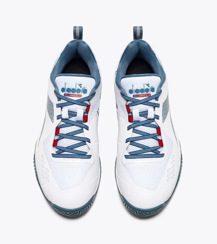 Diadora Blushield Torneo 2 Ag White / Oceanview / Salsa (101.179502_D0842)