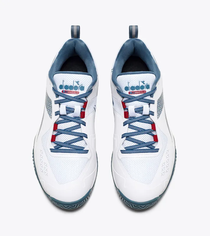 Diadora Blushield Torneo 2 Ag White / Oceanview / Salsa (101.179502_D0842)