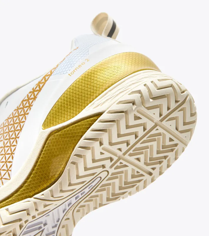 Diadora Blushield Torneo 2 W Ag White / Gold (101.179503_C1070)