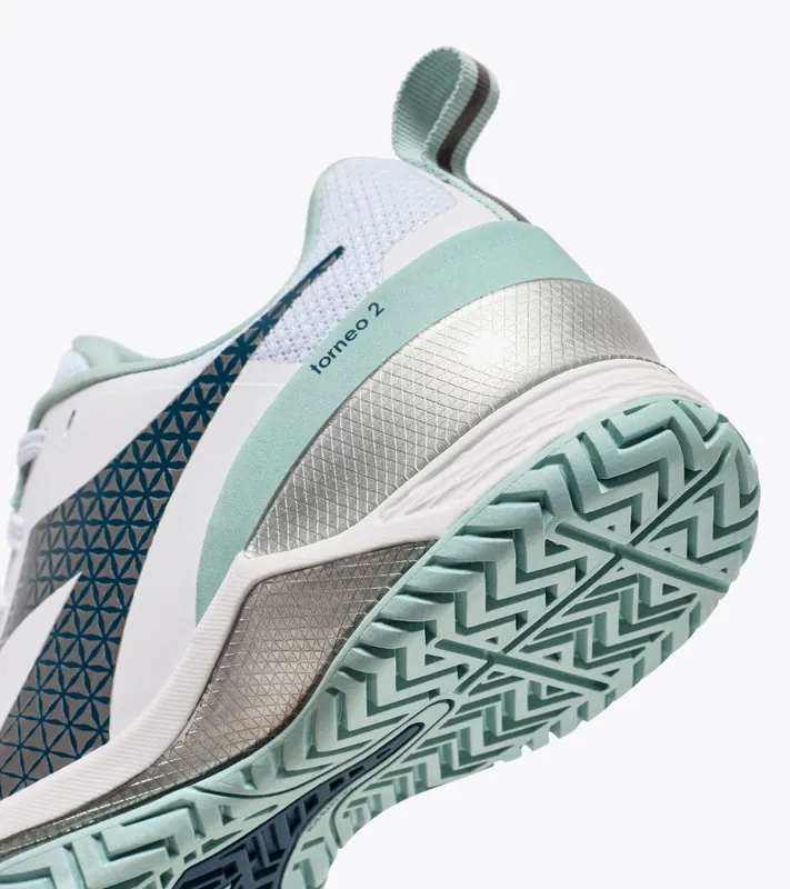 Diadora Blushield Torneo 2 W Ag White / Legion Blue / Surf Spray (101.179503_D0846)