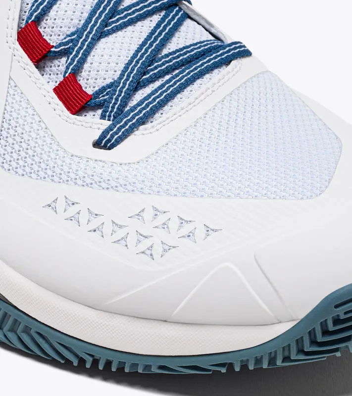 Diadora Blushield Torneo 2 Clay White / Oceanview / Salsa (101.179504_D0842)