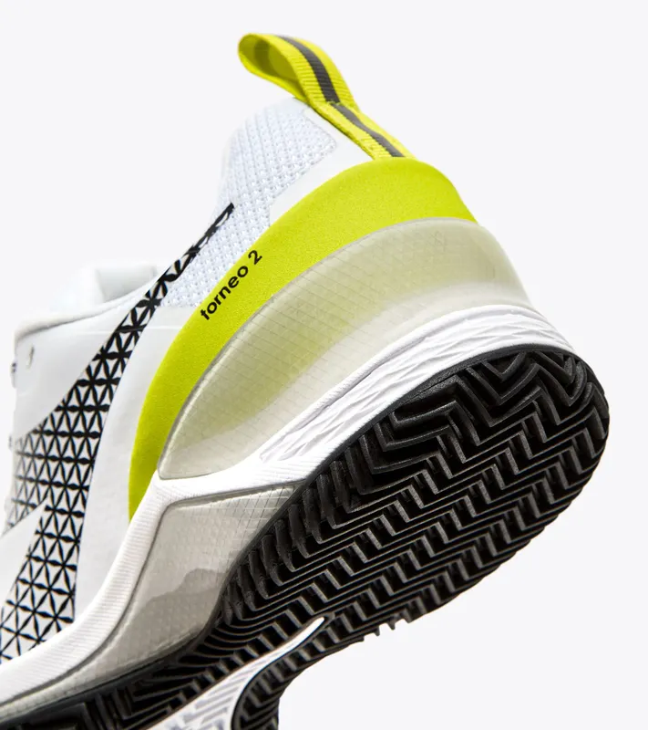 Diadora Blushield Torneo 2 W Clay White / Black / Evening Primrose (101.179505_D0619)