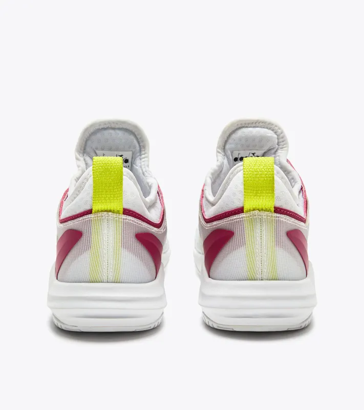 Diadora Speed Blushield Fly 4 + W Ag White / Black / Vivacious (101.179506_D0617)