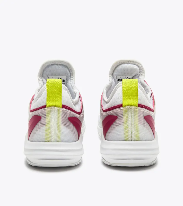 Diadora Speed Blushield Fly 4 + W Ag White / Black / Vivacious (101.179506_D0617)