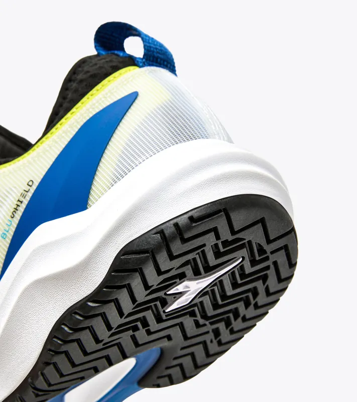 Diadora Speed Blushield Fly 4 + Ag White / Black / Deja Vu Blue (101.179507_D0622)