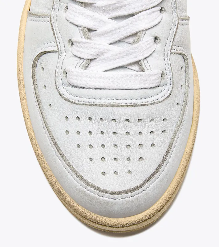 Diadora Mi Basket Used White / French Vanilla (201.158569_D0690)