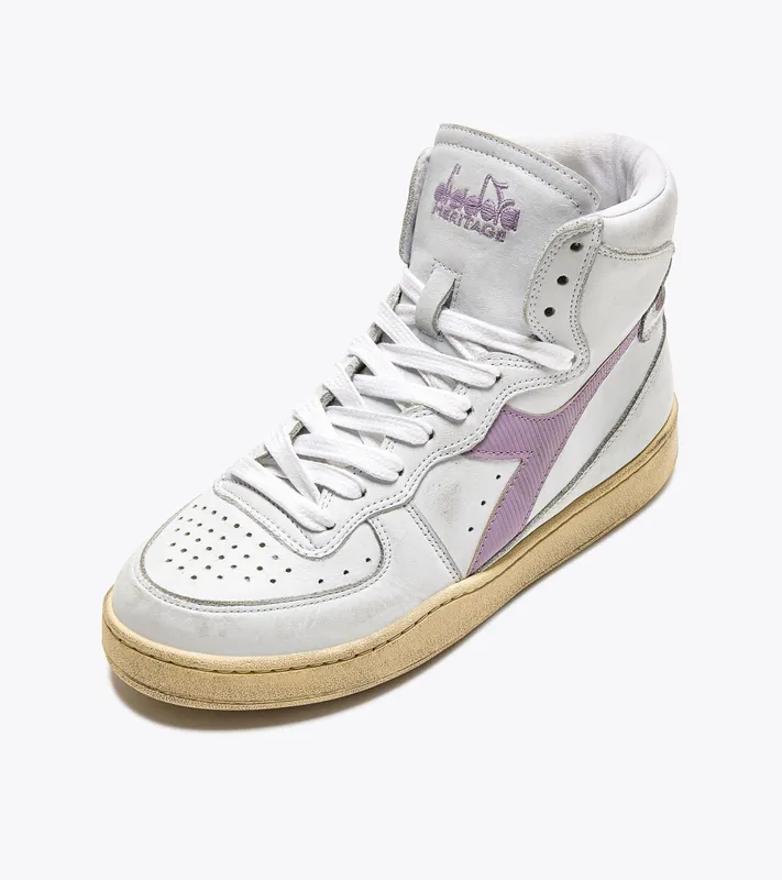Diadora Mi Basket Used White / Lavender Mist (201.158569_D0693)