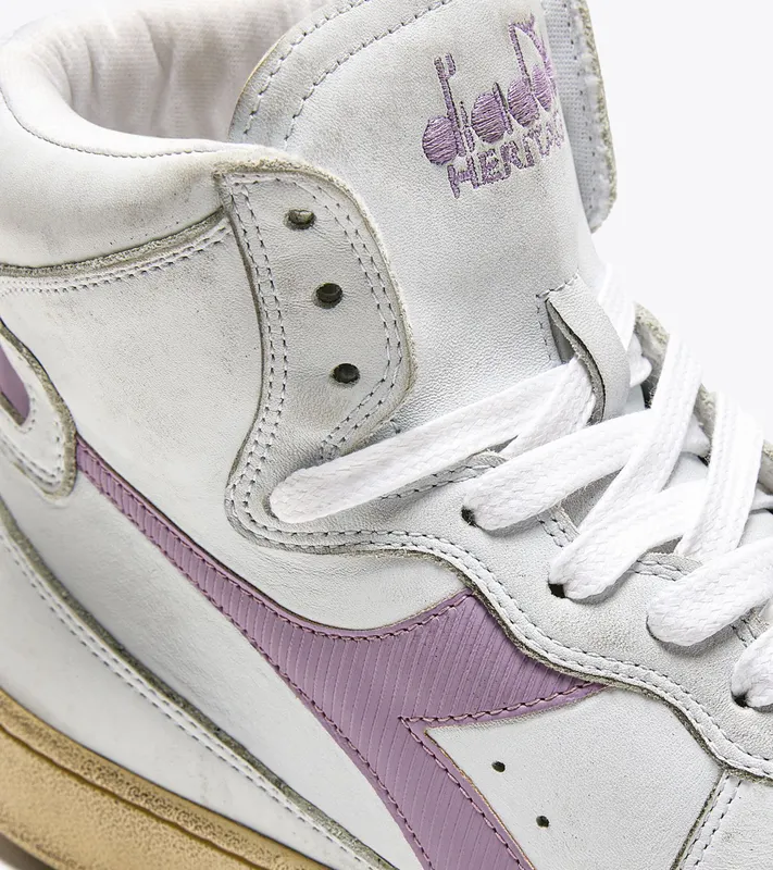 Diadora Mi Basket Used White / Lavender Mist (201.158569_D0693)