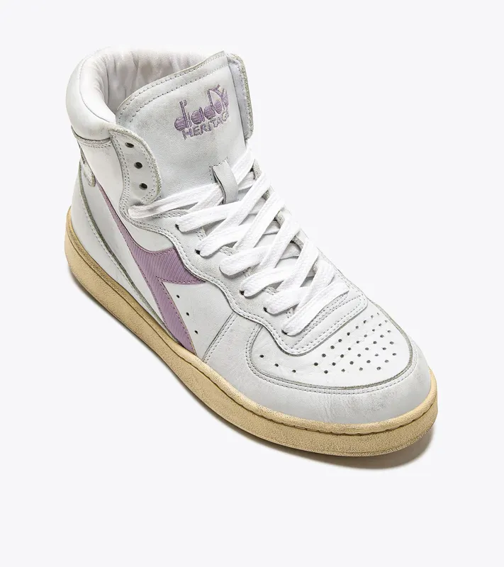 Diadora Mi Basket Used White / Lavender Mist (201.158569_D0693)