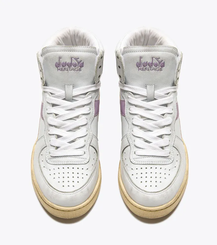 Diadora Mi Basket Used White / Lavender Mist (201.158569_D0693)