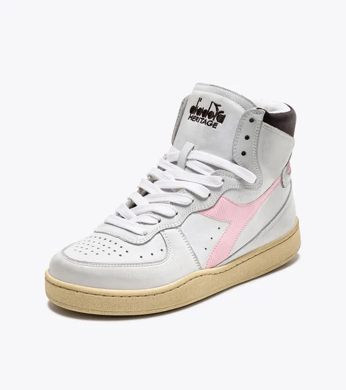 Diadora Mi Basket Used White / Parfait Pink (201.158569_D0807)