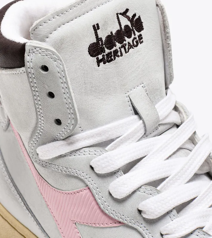 Diadora Mi Basket Used White / Parfait Pink (201.158569_D0807)