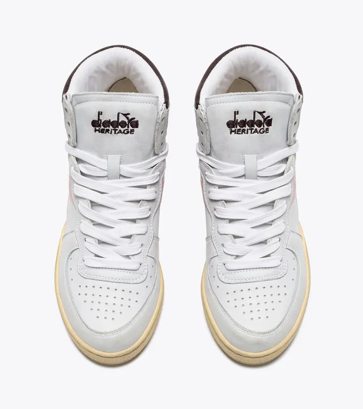 Diadora Mi Basket Used White / Parfait Pink (201.158569_D0807)