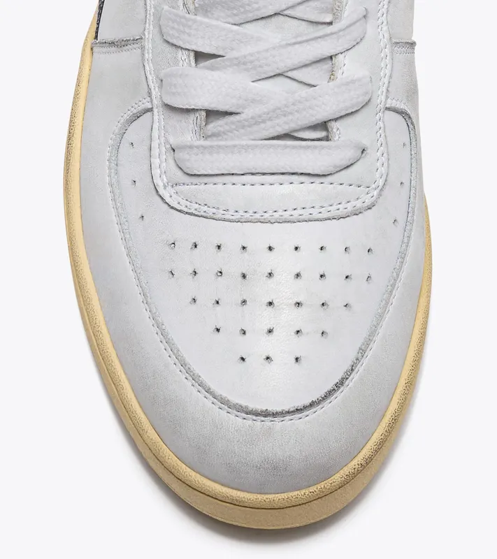 Diadora Mi Basket Low Used White / Blue Denim (201.179043_C4656)