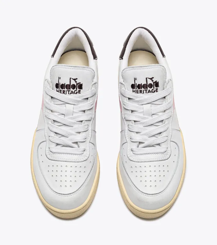 Diadora Mi Basket Low Used White / Parfait Pink (201.179043_D0807)