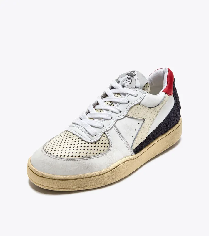 Diadora Mi Basket Low Punched Ita X Dino Meneghin White (201.179703_20006)