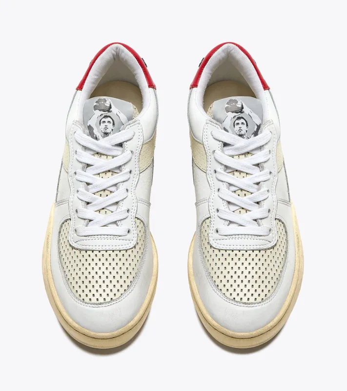 Diadora Mi Basket Low Punched Ita X Dino Meneghin White (201.179703_20006)