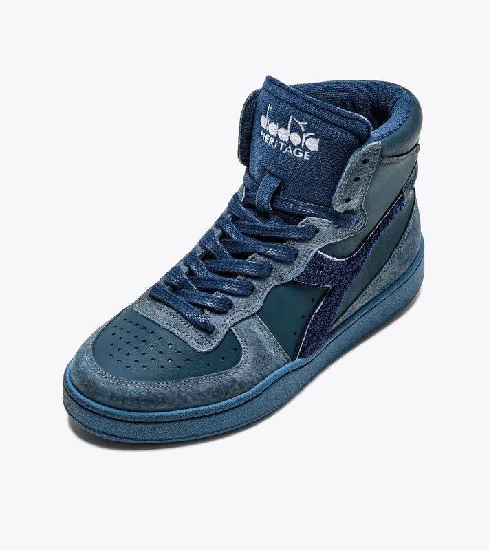 Diadora Mi Basket Used Terry Blue Ash (201.180205_60095)