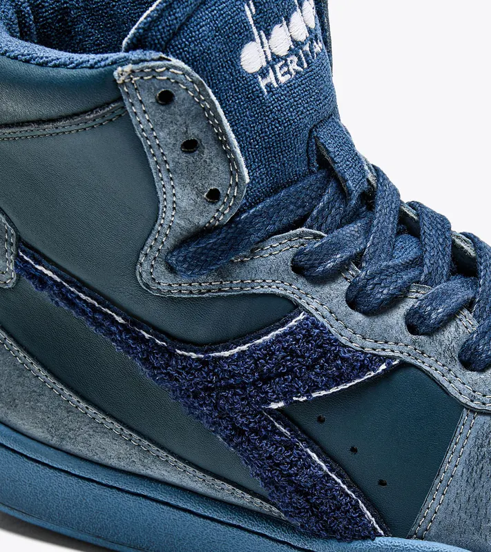 Diadora Mi Basket Used Terry Blue Ash (201.180205_60095)