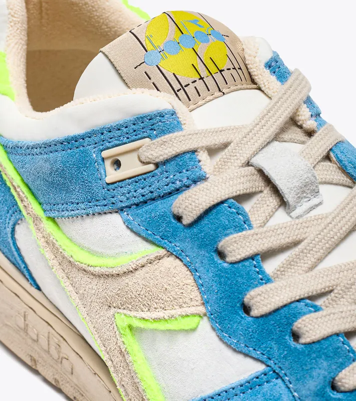 Diadora B.560 Used Aa Italia White / Bonnie Blue (201.180479_C0803)