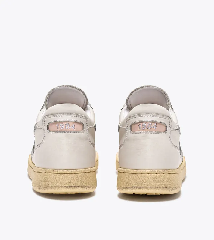Diadora Mi Basket Low Silver Wn White / Silver .. (201.181013_C0516)
