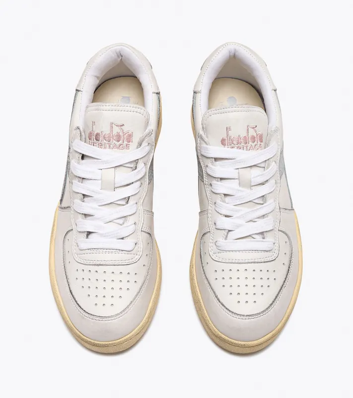 Diadora Mi Basket Low Silver Wn White / Silver .. (201.181013_C0516)
