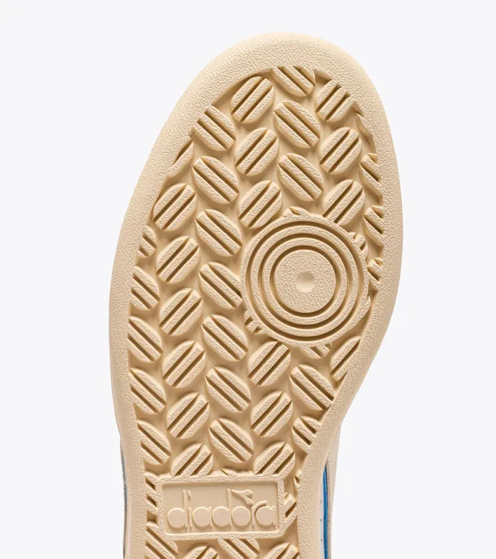 Diadora Magic Basket Low Suede Leather White / Blue Eyes (501.178565_C5753)