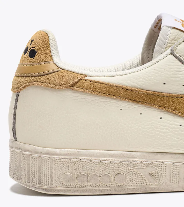 Diadora Game L Low Waxed Suede Pop White / Latte (501.180188_C9592)
