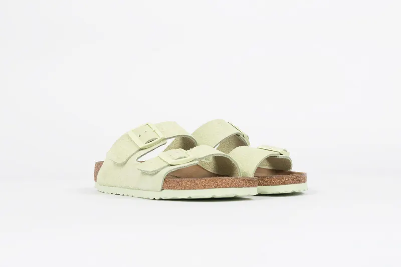 Birkenstock Arizona VL “Faded Lime (Narrow)” (1026831-FLIM)