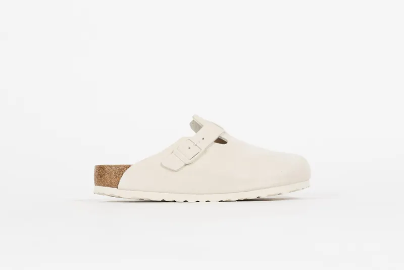 Birkenstock Boston VL “Antique White (Regular)” (1024731-AWHT)