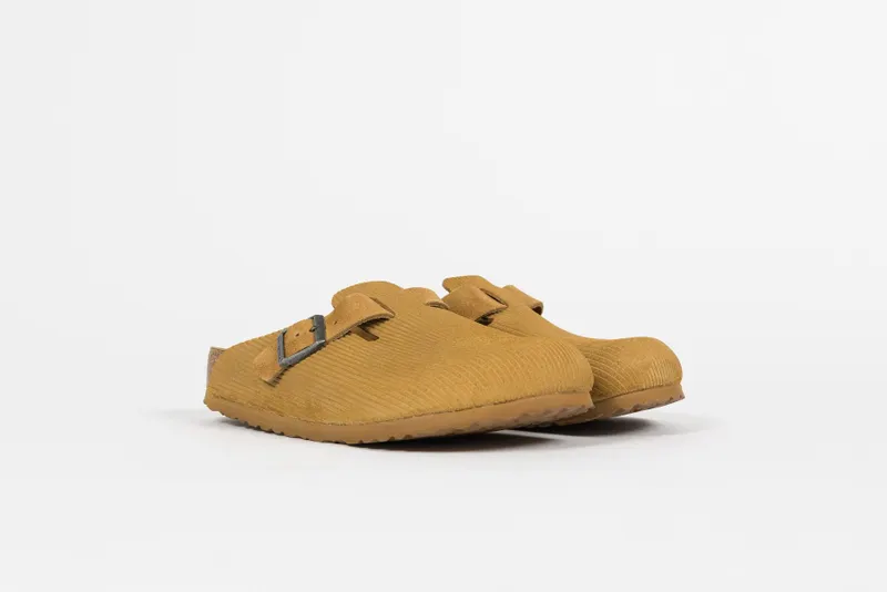Birkenstock Boston VL Corduroy “Cork Brown (Regular)” (1025647-CBRO)