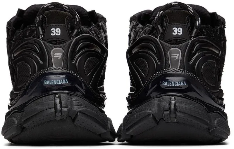 Balenciaga Black Runner Sneakers (656063 W3RA1)