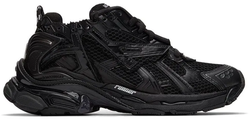 Balenciaga Black Runner Sneakers (656063 W3RA1)