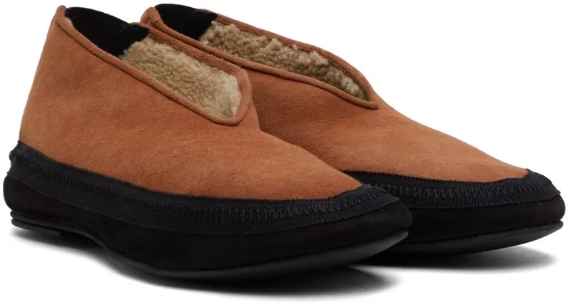 The Row Beige Fairy Low-Top Sneakers (F1271-SH01)