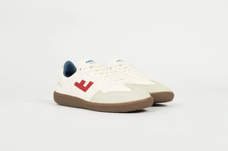 Flamingos’ Life Burela Slim “Cream/Red / Blue” (BSOLIMUL)