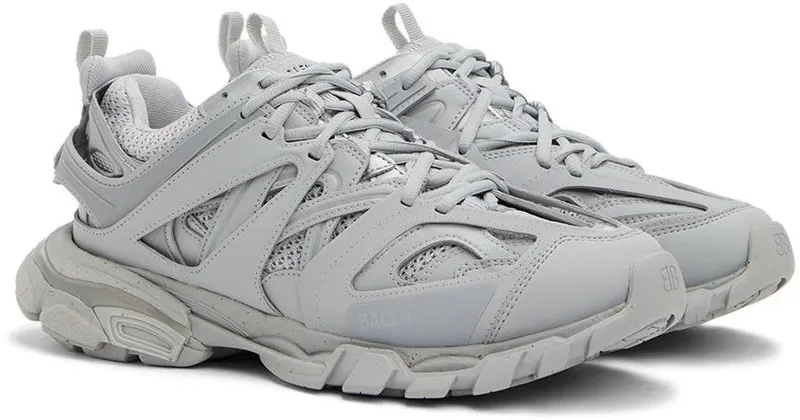 Balenciaga Gray Track Sneakers (542023-W3FE3-1200)