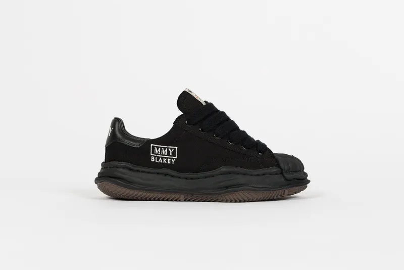 Maison Mihara Yasuhiro Blakey OG Sole Canvas “Black” (A08FW735-BLKBLK)