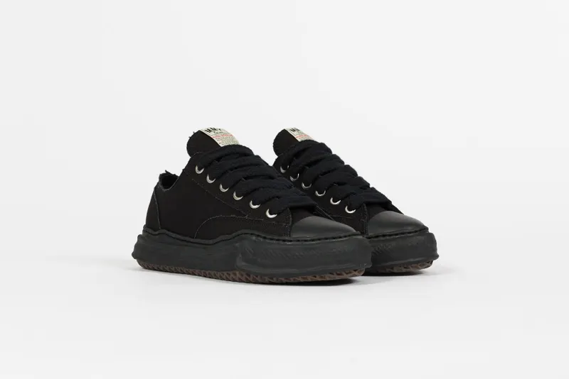 Maison Mihara Yasuhiro Peterson OG Sole Canvas “Black” (A01FW702-BLKBLK)