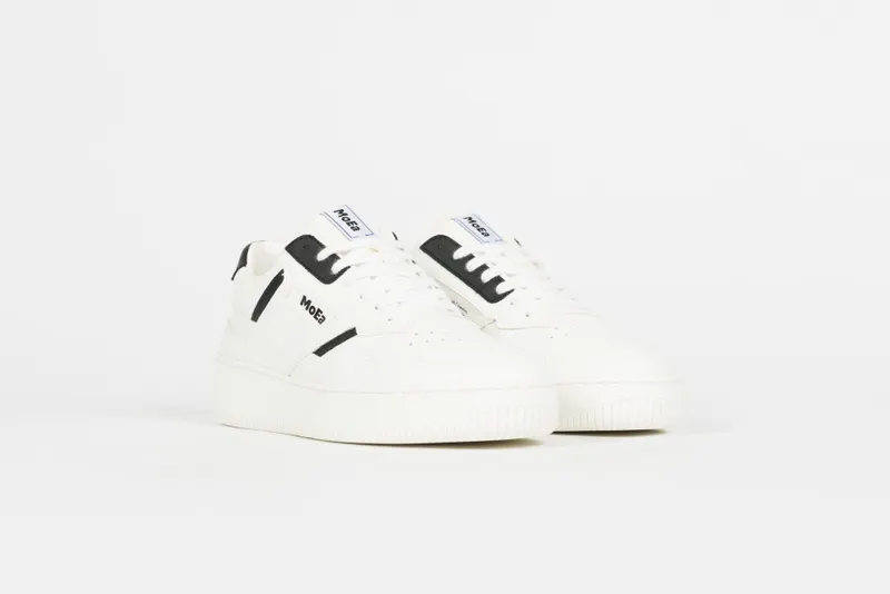 MoEa Grape White & Black “White/Black (Vegan Grape Leather)” (MOEA-BASGN1-16)
