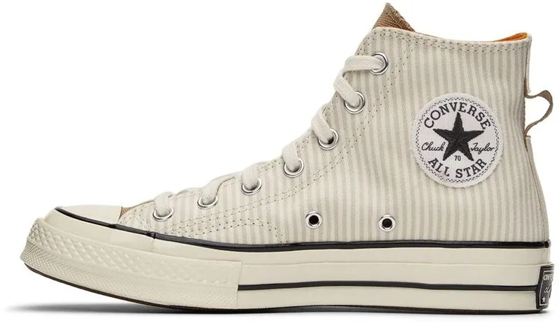 Converse Chuck 70 Crafted Stripe Desert Sand/egret/egret