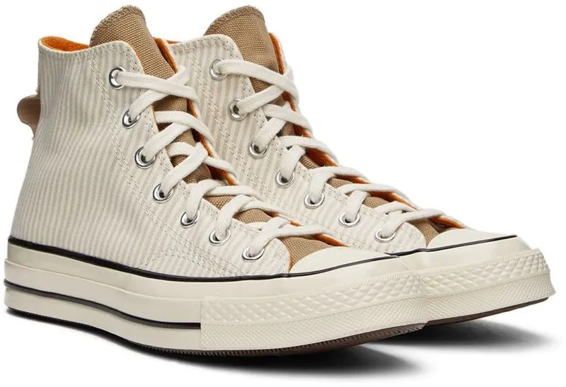 Converse Chuck 70 Crafted Stripe Desert Sand/egret/egret
