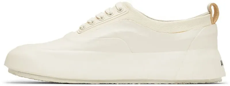 AMBUSH Off-White Leather Sneakers (BWIA002S22MAT0010100)
