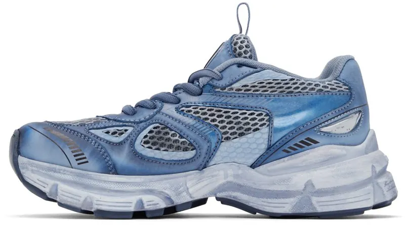 Axel Arigato SSENSE Exclusive Blue Marathon Dip-Dye Sneakers (F0155016)