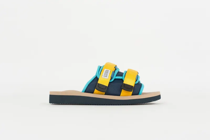Suicoke Moto-Cab “Blue/Yellow” (OG-056Cab-YB)