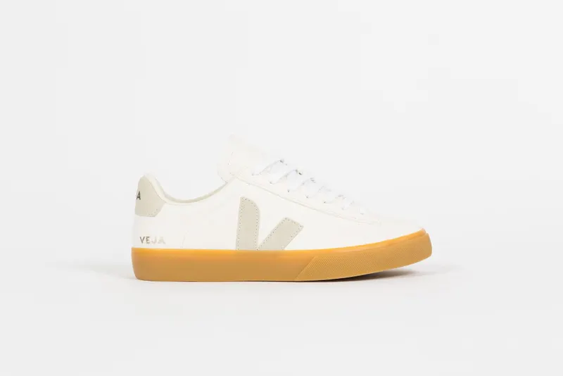 Veja Campo Chromefree Leather “White/Natural / Gum” (CP0503147)