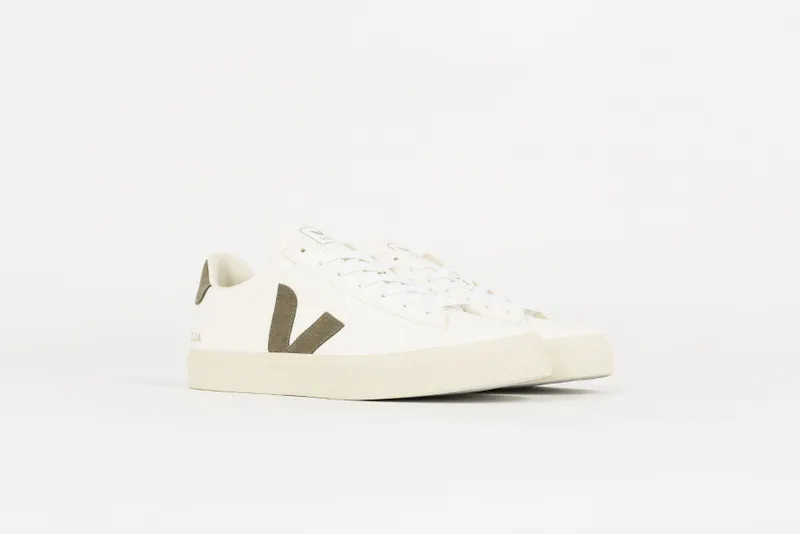 Veja Campo Leather “Sail/Kaki” (CP052347)
