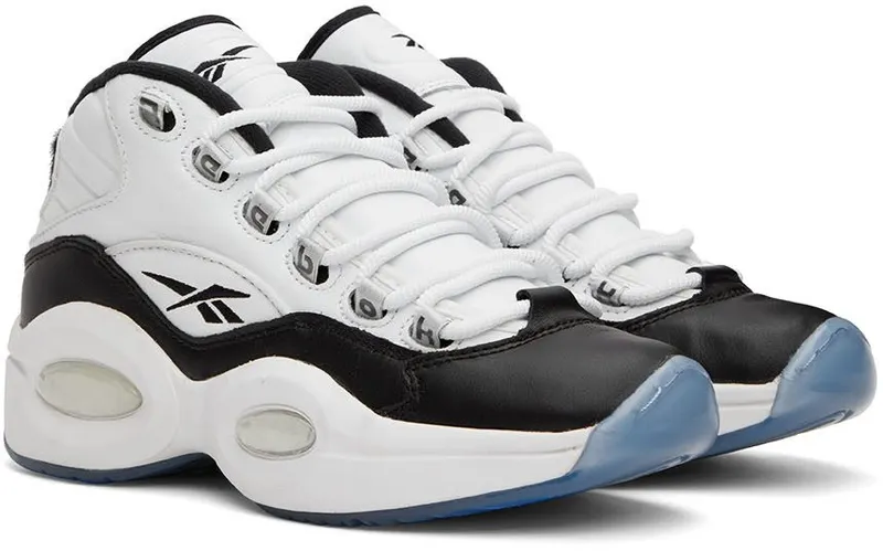 Reebok Tyrrell Winston Question Mid Schoenen Cloud White / Core Black / Cloud White