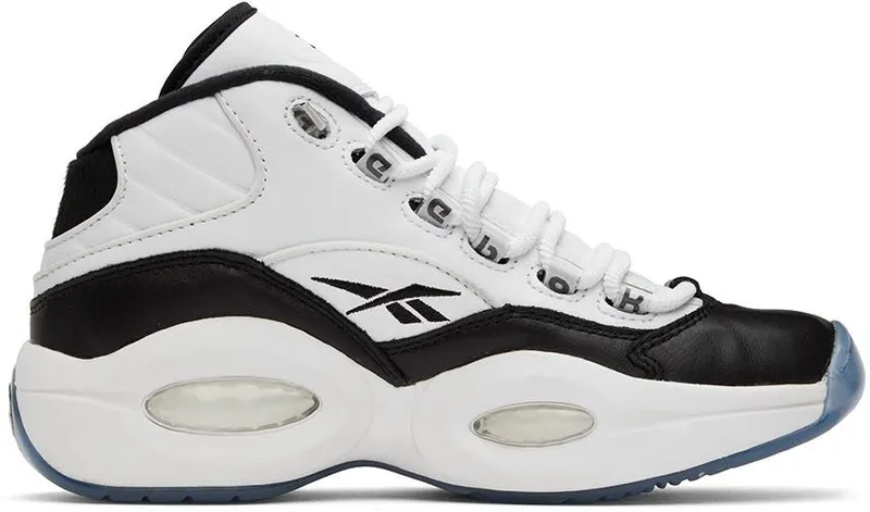 Reebok Tyrrell Winston Question Mid Schoenen Cloud White / Core Black / Cloud White