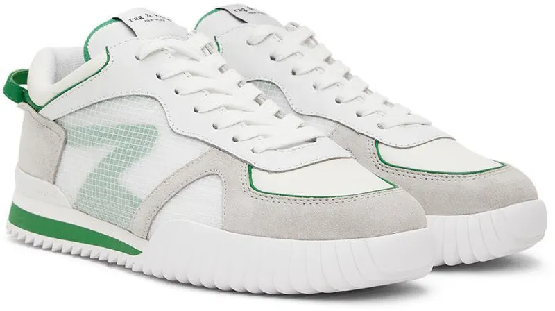rag & bone White Retro Runner 2.0 Sneakers (WFF22PF002QB2)