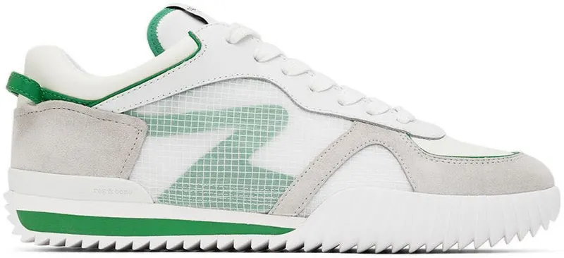 rag & bone White Retro Runner 2.0 Sneakers (WFF22PF002QB2)